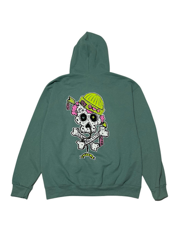 Jab X Project skull bone Hoodie