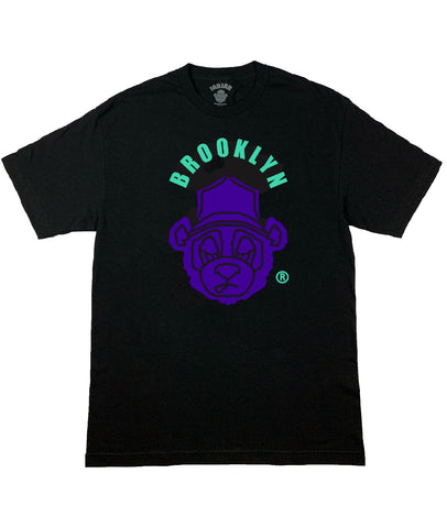 Purple/Green Bear Logo 1