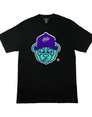 Purple/Green Bear Logo 2